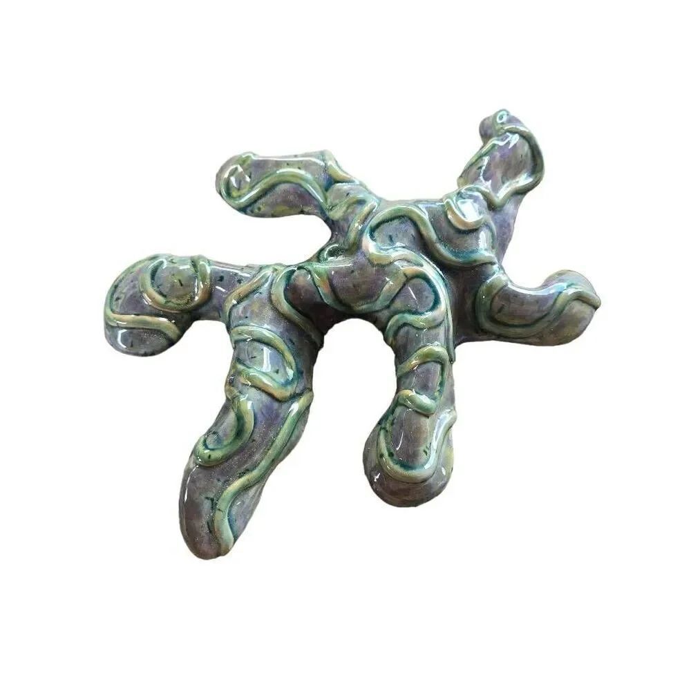 Heather Miller signed ocean art sculpture